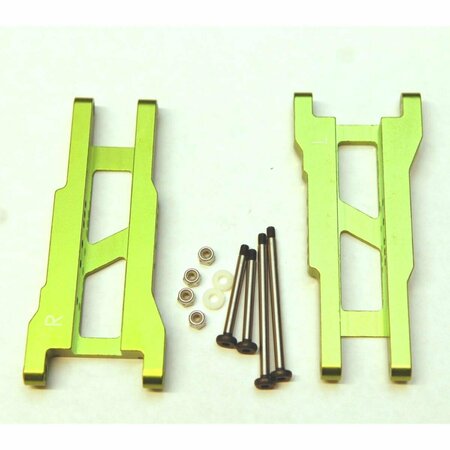 GRIZZLY FITNESS Green Heavy Duty Rear Suspension Arms with Lock Nut Hinge Pins BE2993396